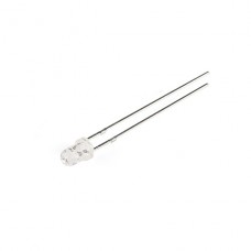 LED - Diffused - 3mm - White(pack of 5)